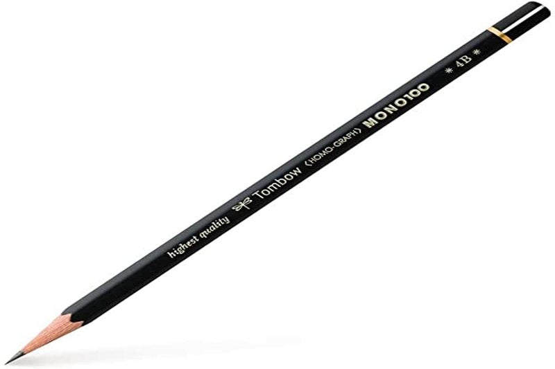 Tombow Mono-100 Pencil Degree of Hardness 4B